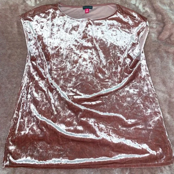 Pink Velvet top - Picture 1 of 2